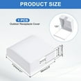 thumbnail image 2 of Uxcell 4.41 x 3.9 x 1.65 Inch Outlet Cover Box, White, 2 of 7
