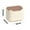 Khaki, variant on Feledorashia Press-on Cat Litter Storage Bins, with 50pcs Rubbish Bags, Detachable, Easy to Clean, All-Purpose Desktop Trash Can for Home and Office