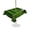 Green, White, Black, variant on Outdoor Tablecloth with Umbrella Hole for Patio/Picnic/Party/Camping, Soccer Waterproof Table Cloth Rectangle Table Cover Washable, Football Vertical Stripes Turf Vibrant Green (60"x 84")