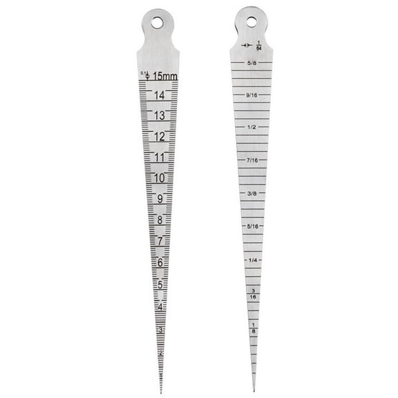 Feeler Gap Gauge Tool Set 2Pcs for Accurate Measurement Of Small Holes Fangkenuo