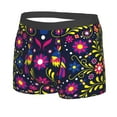 thumbnail image 2 of Kll Colorful Mexican Men'S Cotton Boxer Briefs Underwear-X-Large, 2 of 9