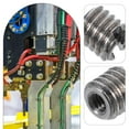 thumbnail image 1 of SEWACC 10Pcs Transmission Pan Bolts Fastener Nut Connectors Steel Installation Handyman, 1 of 8