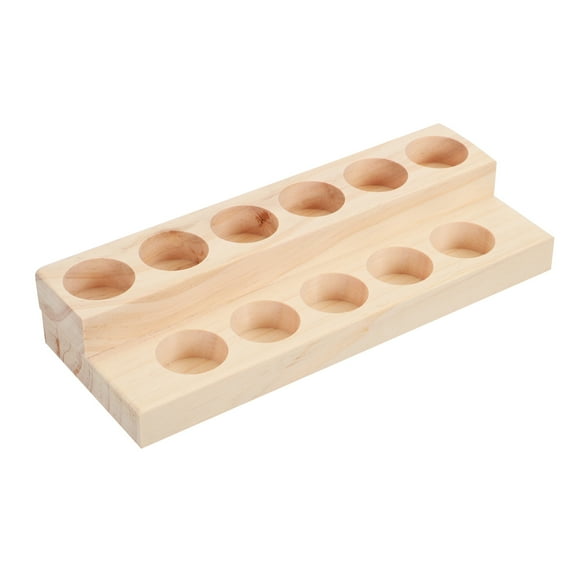 IFANLANDOR Essential Oils Holder Khaki 1Pcs 8.7X3.3X1.6in