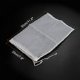 thumbnail image 2 of Uxcell 11.8"x7.9" 80 Mesh Nylon Strainer Paint Filter Bag for Filtering, 2 of 5