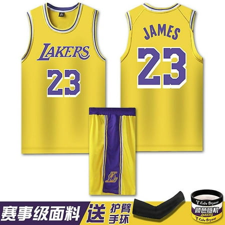 Los Angeles Lakers Kobe No.23 Nba Basketball Jersey, (adult Size