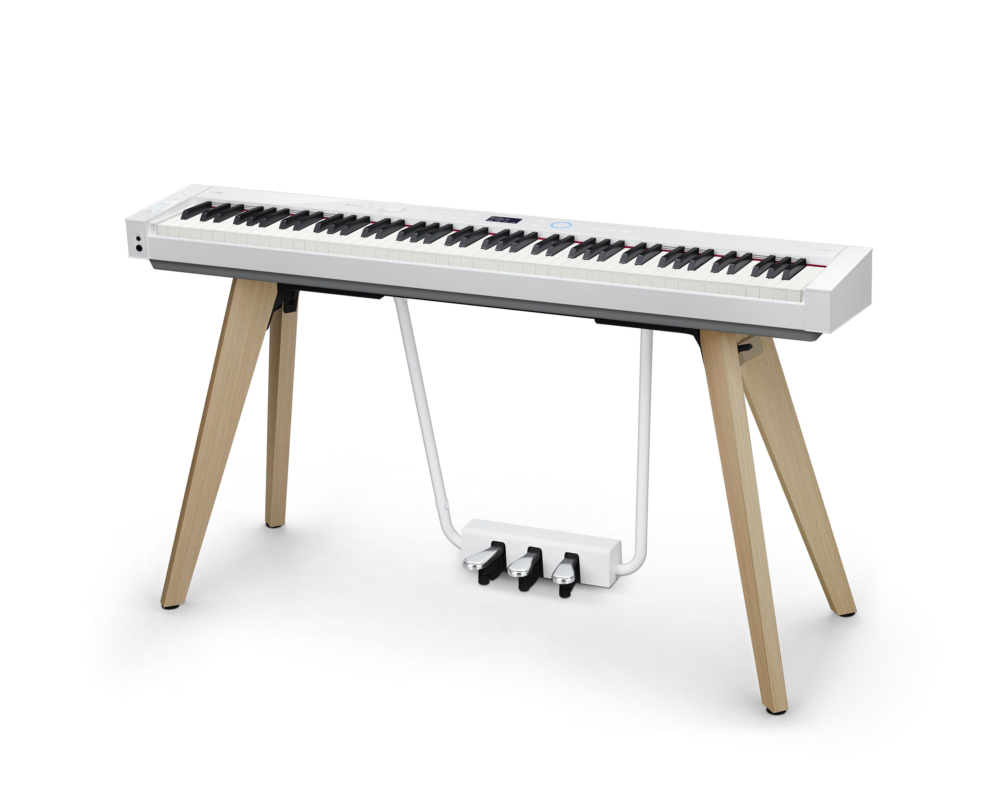 Casio Privia PX-S7000 88-Key Digital Piano with Multi-Dimensional Morphing AiR Sound Source (White)