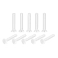 thumbnail image 1 of Unique Bargains M2x12mm Plastic Phillips Machine Screws, PC Flat Head Machine Bolts 25 Pack, 1 of 4
