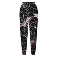 thumbnail image 4 of WXLWZYWL Women's Halloween Pants Cinch Bottom Pants Loose Fit Casual Sweatpants Bat Print Lounge Pants with Pocket, 4 of 5