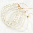 thumbnail image 5 of EOEMY Gorgeous 4-14mm Round Pearl Necklace Choker Chain Wedding Women Mother’S Gift-10mm, 5 of 8