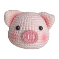 thumbnail image 3 of Abbracc Handmade DIY Doll Crochet Needlework Decor Crocheting Craft Set for Beginner Piggy, 3 of 9