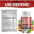 thumbnail image 3 of Clean Nutraceuticals Tart Cherry Extract Capsules with Turmeric Moringa Cranberry Chanca Piedra Celery Quercetin ACV Pomegranate L Selenomethionine - Uric Levels - 120 Ct, 3 of 6