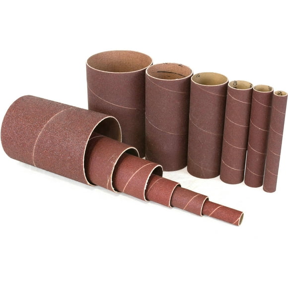 WEN 6510SP150 150-Grit Oscillating Spindle Sanding Sleeves (12 Pack)