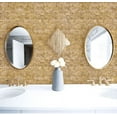 thumbnail image 4 of MOYISHI Gold Peel and Stick Wallpaper (15.7" x 118", 2 Pack, Gold) Removable Textured Metallic Contact Paper for Cabinets Bookshelf Drawer Table Upcycling Furniture, 4 of 6