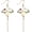 Blue Fan, variant on Asymmetric Fan Earrings for Women Creative Chinese Cultural Landscape Earrings Oriental Earrings Japanese Earrings Sector Drop Earrings Cloud Earrings Aesthetic Hanging Dangle Jewelry Stud ...[s9759]