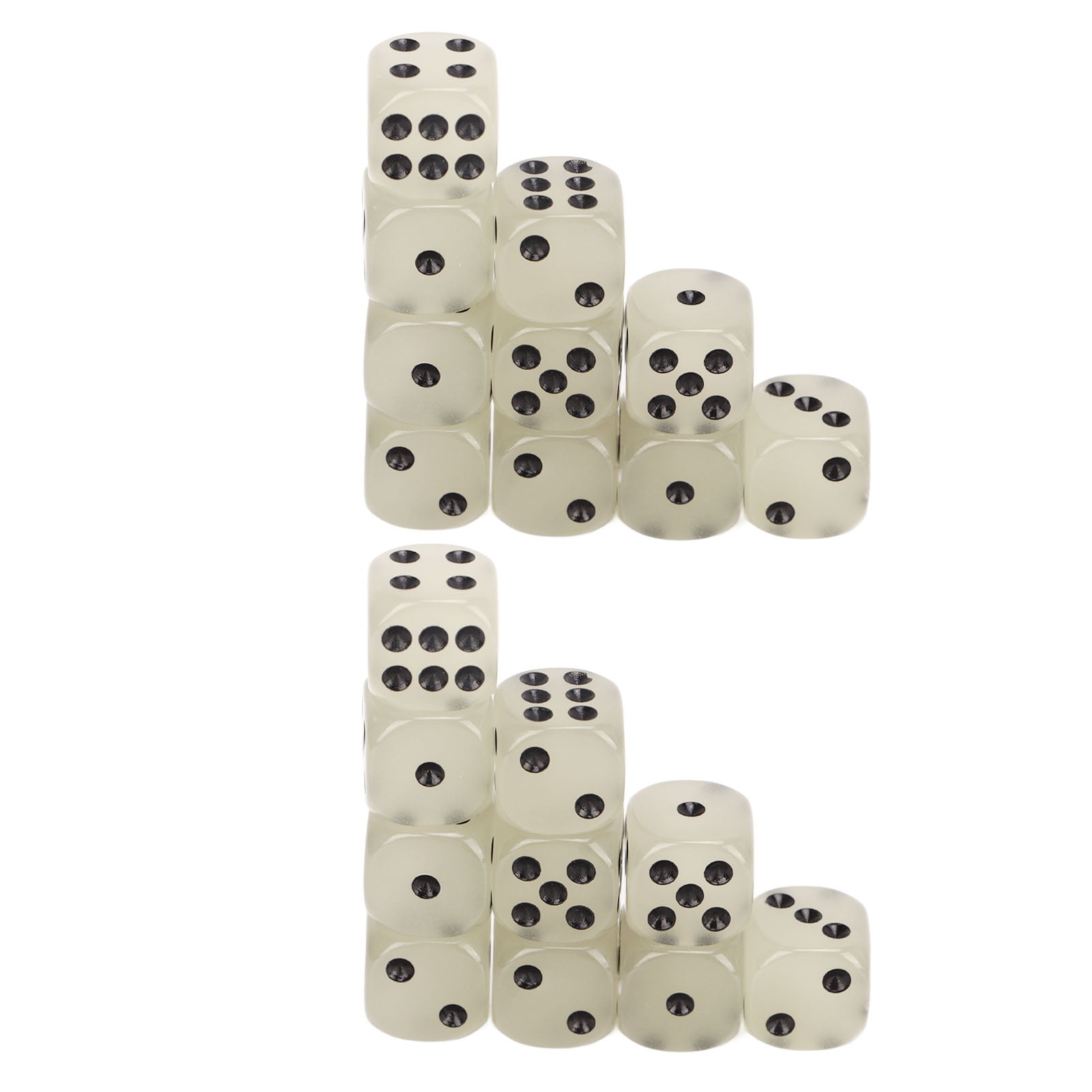 Glowing Dice, Table Game Dice 6 Sides For Board Games For Entertainment