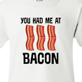 thumbnail image 4 of Inktastic You Had Me at Bacon Funny Bacon Lover Youth T-Shirt, 4 of 5