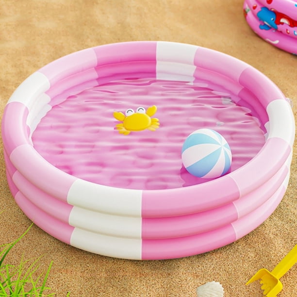 Piscina para bebés en el hogar Piscina para niños Piscina redonda para jardín al aire libre FLhrweasw Nuevo