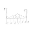 thumbnail image 6 of Tupukom Over The Door Hooks for Hanging 7 Tri Hooks for Hanging Towel Robe Coat Bathroom Bedroom Drying Racks for Laundry, 6 of 6