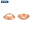 thumbnail image 3 of 24PCS Copper Flare Gasket, 1/4" Tube Size, Suitable for 6.35mm Copper Pipe, Fittings for Air Conditioner Refrigeration Accessories, 3 of 6