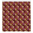thumbnail image 3 of Ambesonne Bohemian Shower Curtain, Oriental Floral Influences, 69"Wx84"L, Multicolor, 3 of 3