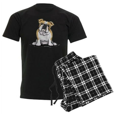

CafePress - Cute English Bulldog - Men s Dark Pajamas