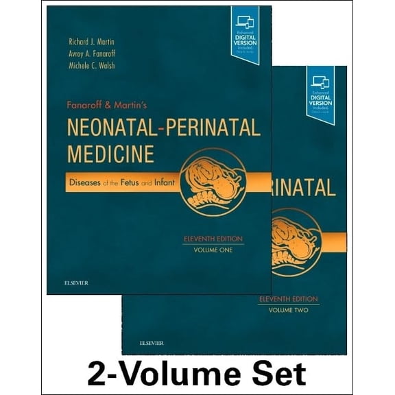 Pre-Owned Fanaroff and Martin's Neonatal-Perinatal Medicine, 2-Volume Set: Diseases of the Fetus and Infant (Current Therapy in Neonatal-Perinatal Medicine) Paperback