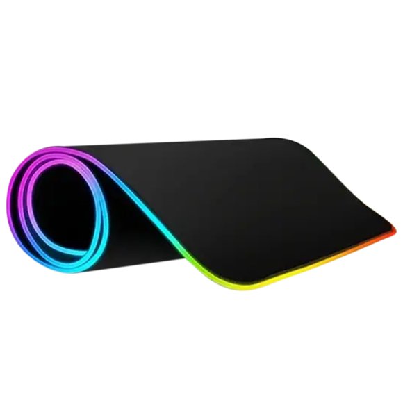 Birdeem Rgb Gaming Mouse Pad Mousepad Mat Led with 10 Lighting Modes for Computer