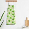 thumbnail image 5 of Naloa 1Pack Adjustable Bib Apron Waterdrop Resistant Cooking Kitchen Aprons for Women Men Chef, St Patrick's Day11 Print, 5 of 5