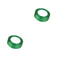 thumbnail image 4 of Injueey Cinta de papel de regalo para boda, accesorios artesanales hechos a mano, tela de costura, cintas de poliéster para fiesta de Navidad, verde 19 2piezas, 4 of 6