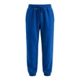 thumbnail image 2 of Men's Jogger Sweatpants Drawstring Elastic Waist Tapered Leg Solid Color Casual Athletic Lounge Pants with Pockets, 2 of 7