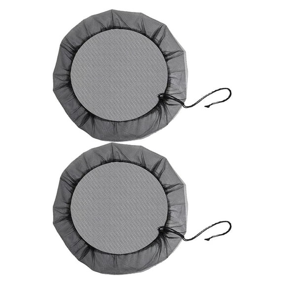 2pcs Household Dust Cover Insect-proof Courtyard Cover Protective Cover Water Tank Cover