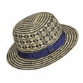 thumbnail image 1 of Sombrero Hipster Kangol Pattern Boater azul M Kangol K1310FA NV411, 1 of 2