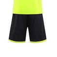 thumbnail image 4 of Amidoa Boys Athletic Shorts Set 2 Piece Quick-dry Performance T-Shirt and Active Shorts Outfit,Green Size 4T, 4 of 6