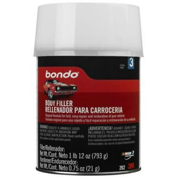 3m QT Automotive Body Filler With Plastic Cap Microsphere Formula