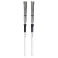 thumbnail image 1 of Here's a refined and professional product description based on your input:\n\n \n\n**2pcs Professional Drum Brushes – Durable Steel Wire & Wooden Handles, 1 of 4