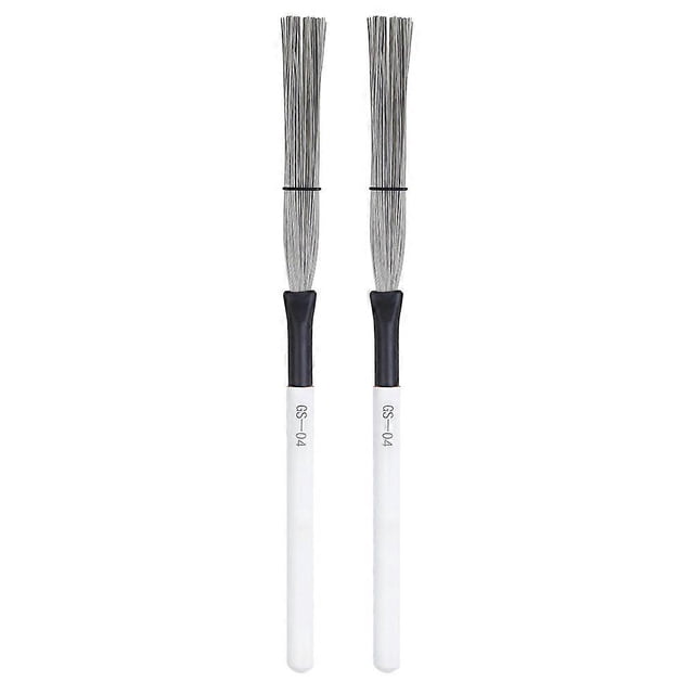 Here's a refined and professional product description based on your input:\n\n \n\n**2pcs Professional Drum Brushes – Durable Steel Wire & Wooden Handles