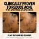 thumbnail image 3 of Gel limpiador para el acné PEACE OUT Skincare 120 ml con ácido salicílico, 3 of 6