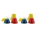 thumbnail image 3 of Soporte para pelotas Greeniant 4 unidades goma amarillo azul rojo, 3 of 6