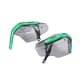 thumbnail image 5 of 2 protectores de manos para motocicleta, accesorios de ciclismo, deflectores de viento para manillar de motocicleta. Marrón y verde, 5 of 9