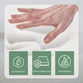 thumbnail image 4 of FDW King 10 Inch Medium-Firm Gel Memory Foam Mattress, CertiPUR-US Certified, in a Box, Pressure Relief, White, 4 of 6