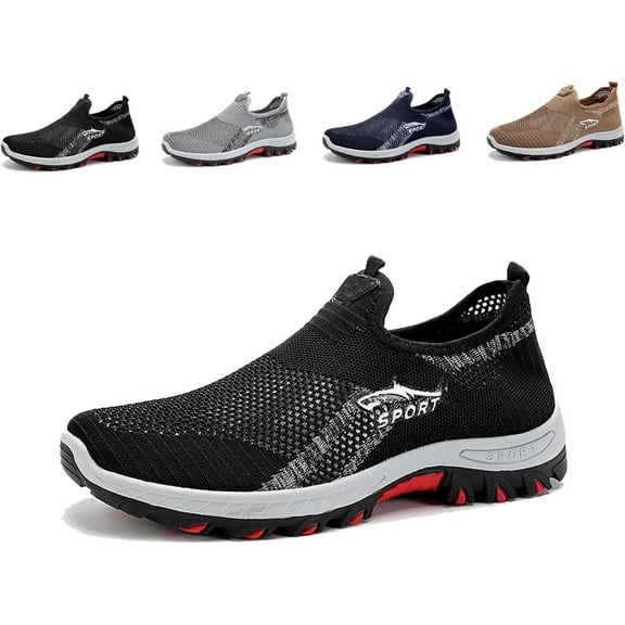 Men's comfortable shoes, anti-slip breathable shoes and casual Walking Sport shoes