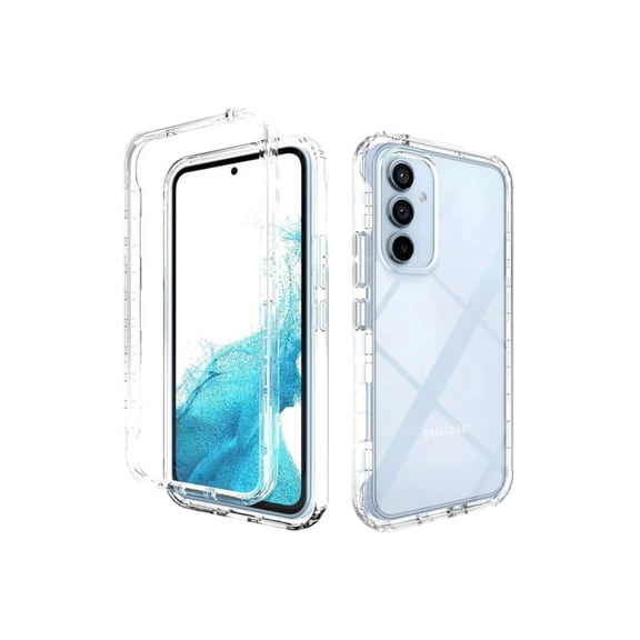 Funda 360 Degradada Cely Vesmir Uso Rudo Para Samsung S23 FE Transparente Más 2 Micas de Pantalla