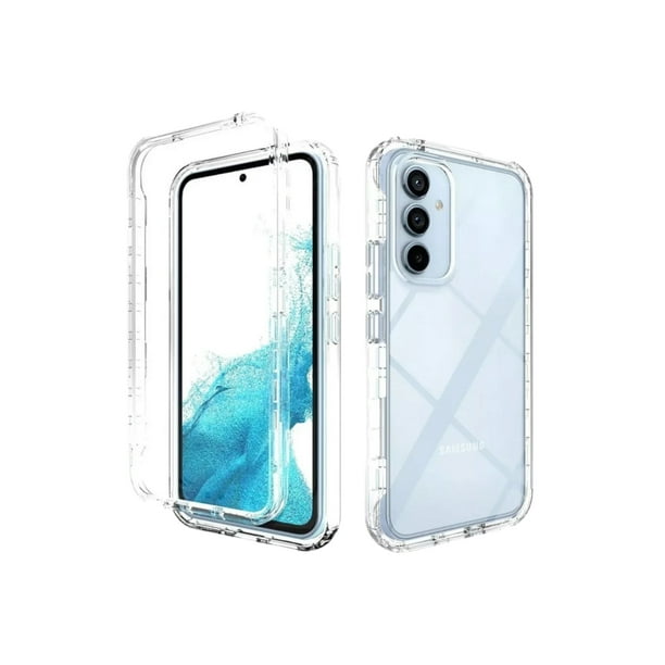 Funda 360 Degradada Uso Rudo Para Samsung A24/ A25 Transparente Más 2 Micas De Pantalla