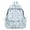 Blue, variant on Cute Cat Print School Backpack with Pendant, Aesthetic Backpack with Drawstring Side Pockets, Waterproof Mini Bag for College Work Travel (Black)