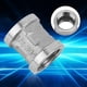 thumbnail image 1 of Conector de tubería, 5 piezas G1/2"Adaptador de tubería de acero inoxidable Accesorios de tubería Respuesta rápida, 1 of 8