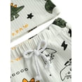 thumbnail image 7 of 2Pcs Newborn Baby Boy Summer Clothes Dinosaur Printed Ribbed Tank Top Shorts Set 3-6 Months 3M 6M 12M 18M 24M, 7 of 7