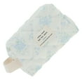 thumbnail image 5 of Unique Bargains 1 Pc Rose Floral Makeup Bag for Travel Vacation Blue Polyester, 5 of 5