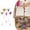 Red, variant on Cat Teaser Wand Toy for Cats – Interactive Feather Cat Stick with 20-Inch Wand Loud Crinkle Sounds Non- Handle Cat Toy for Exercise and Bonding
