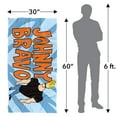 thumbnail image 6 of Johnny Bravo Beach Towel, 30"x60", Logo Beach Towel, 6 of 6