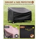 thumbnail image 5 of Funda Protectora para Silla de Jardín 95x90x69cm, 2 Piezas Funda Impermeable para Sillón Exterior, Lona para Sillón Sofá Banco en Tela Oxford 210D, Duradera y Resistente al Viento, 5 of 5
